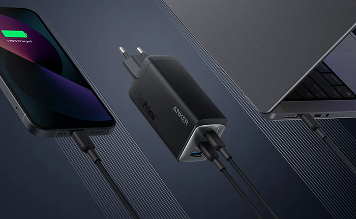 Anker 737 GaNPrime 120W — сетевое зарядное устройство.